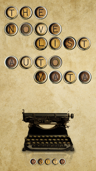 Cover The Novelist Automata by anita